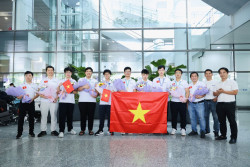 Đón đội tuyển Olympic Trí tuệ nhân tạo quốc tế trở về sau thành tích xuất sắc