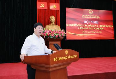 Hội nghị Sơ kết công tác Đảng và Chính quyền 6 tháng đầu năm 2026