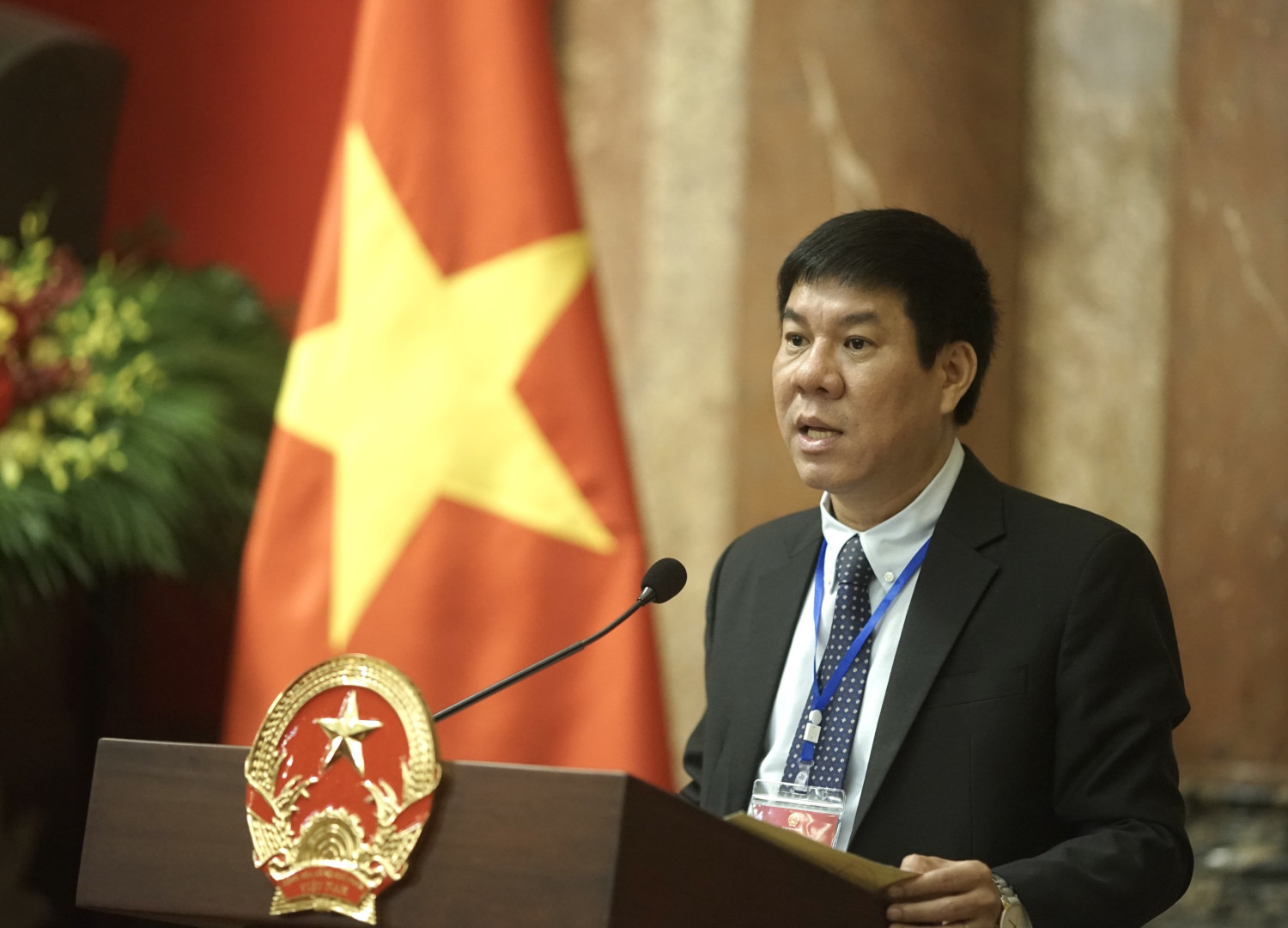 Ông Huỳnh Văn Chương – Cục trưởng Cục Quản lý chất lượng