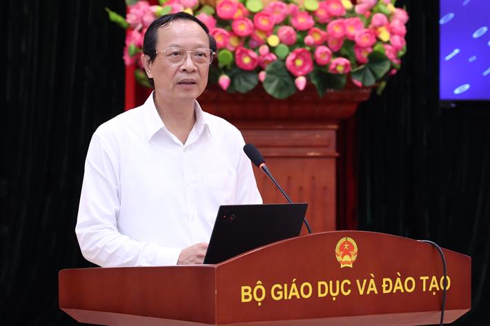 Thứ trưởng Thường trực Phạm Ngọc Thưởng phát biểu tại Hội nghị
