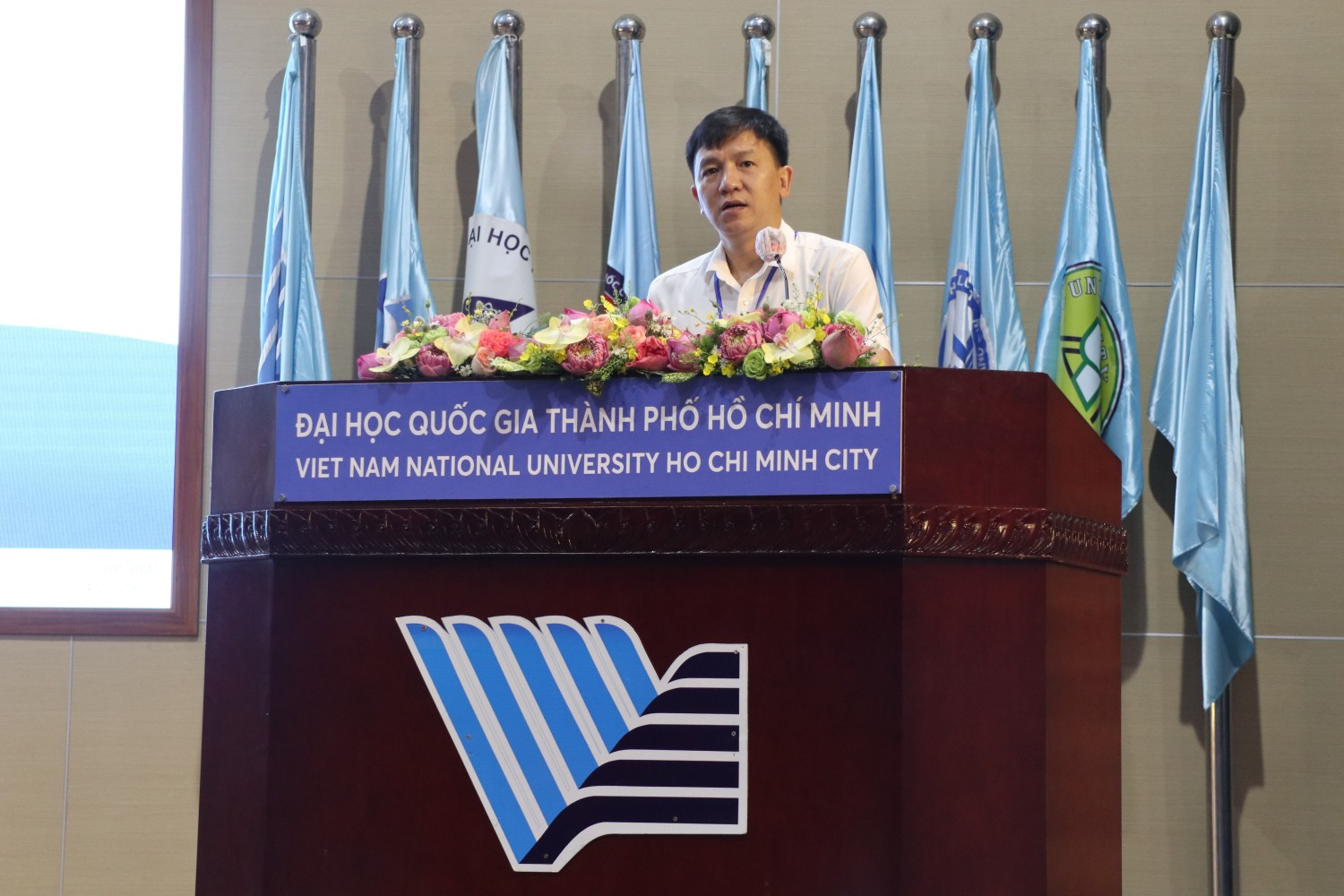 PGS.TS Phạm Quốc Khánh, Phó Cục trưởng Cục QLCL phát biểu khai mạc Hội thảo